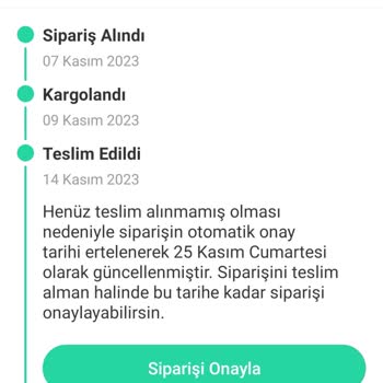 Sürat Kargo Kargomun Elime Ulaşmaması