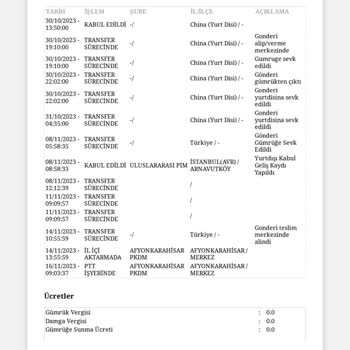 PTT Kargo Gümrük Paketime Haksızca El Koydu