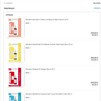 Watsons Gelmeyen Sipariş Hakkında