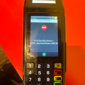 İngenico Move 5000F Pos Cihazı Ekü Arızası