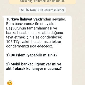 Ziraat Bankası Burs Başvurusu İşlemi
