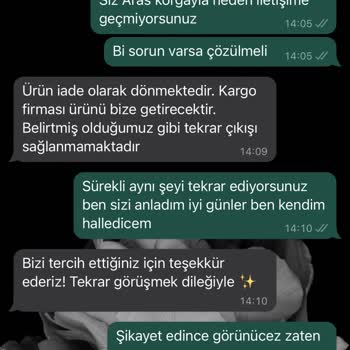 Aras Kargo Ürünüm Elime Ulaşmadan Geri İadesi Yapılmış