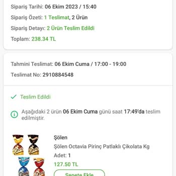 Şölen Çikolata Şikayet: Şölen Çikolatada Kurt Buldum!