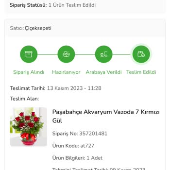 Çiçek Sepeti Sipariş Ulaşmaması