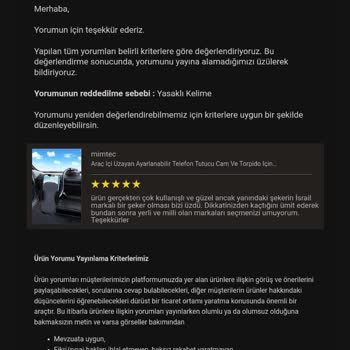 Trendyol Hediye Ürün Rahatsızlığı Ve Yayın Engeli Sorunu