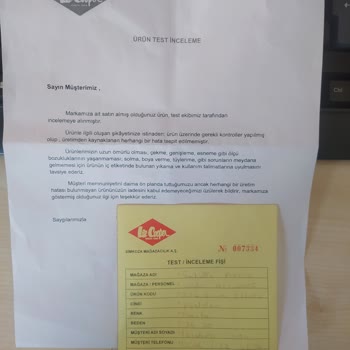 Lee Cooper Kot Pantolonum Genişledi, Mağduriyetim Var!