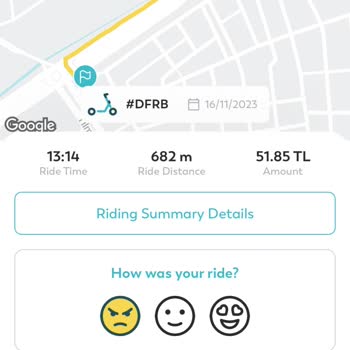 BinBin Scooter Çalışmaması Ve Benden Ücret Kesilmesi