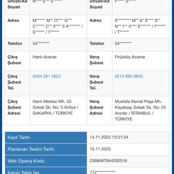Sürat Kargo Esenyurt Aktarma Sorunu