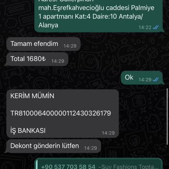 Tüketici Hakları Derneği Suv Fashions Toptan Ürün Aldım Ama Gönderilmedi Cevap Vermiyorlar
