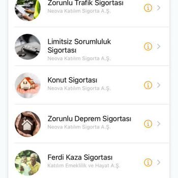 Kuveyt Türk Mobil Uygulama Üzerinden Yapılan Trafik Sigortası Başvurusu