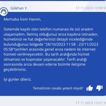 TurkNet'te Sürekli Yaşanan Hizmet Problemi