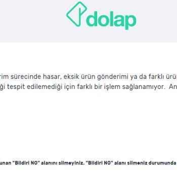 Dolap İade İle Yanıltılma ve Sistem Açığı