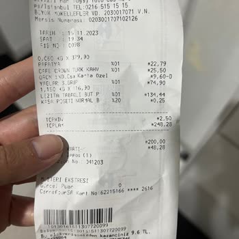 Carrefour SA Böcekli Çıktı Ürünüm