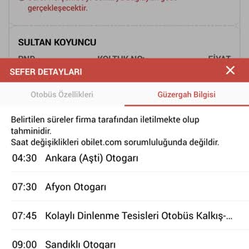 Ali Osman Ulusoy Firmasının Varış Noktasına Geç Gitmesi