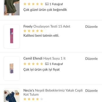 Trendyol Da Ürün Yorumu Puanları Hesabıma Yüklenmiyor