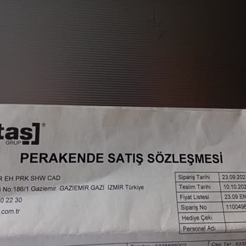 Yataş YATAŞ-Enza İZMİR_SATIŞ Var Sonraki Süreç Kaos! 3. TAKSİT-ÜRÜN Yok!