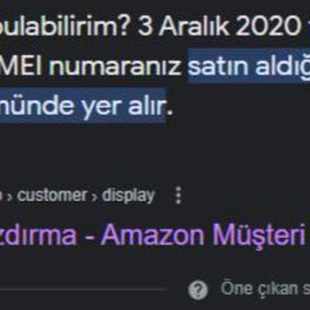 Amazon Faturanın Hatalı Olması