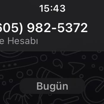 WhatsApp Yabancı Numaradan Mesaj Gelmesi