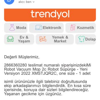Trendyol Ayıplı Mal İadesi