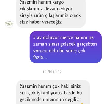 Merybabynest Ürün Göndermiyor Oyalıyor