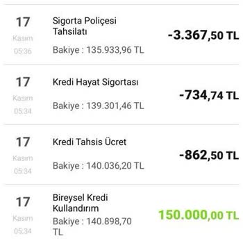 Sigorta Poliçe Kesintisi VakıfBank