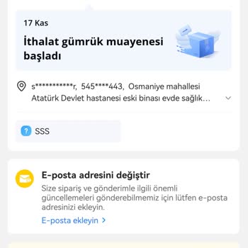 Aliexpress Ürün Elime Ulaşmadı