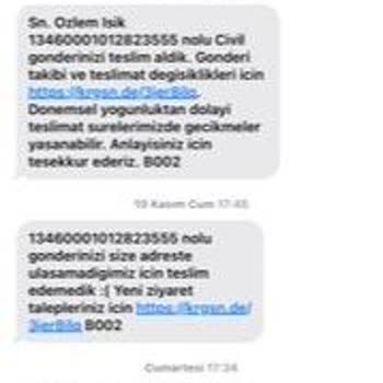 KARGOMsende Gelemedi Bir Türlü Kargom