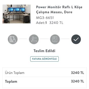 Vivense Siparişimi Teslim Etmiyor.