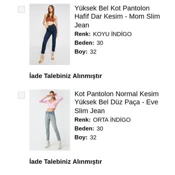 Koton Ve MNG İade Sorunu Çıkarması