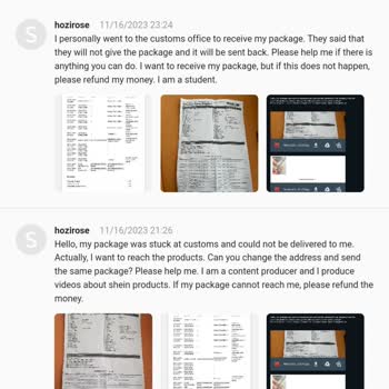 Shein Müşterilerini Korumuyor /gümrük Sorunu
