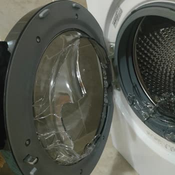 Arçelik Çamaşır Makinesi Cam Patlaması