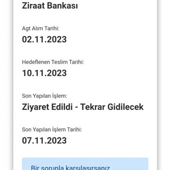 AGT Kurye (aynigunteslim.com) 10 Gündür Teslim Edilmeyen Kargo