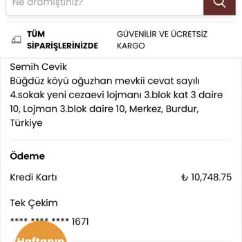 Olesivo Mobilya Ürün Teslimatı Ve Ücret İadesi