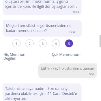Beyoğlu Çikolata İptal Edilen Sipariş