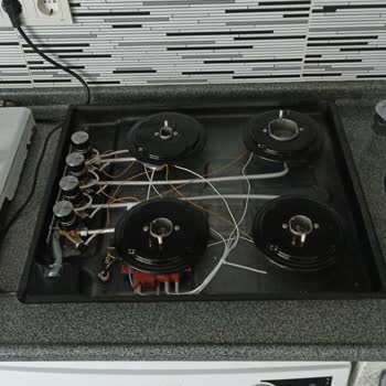 Kumtel Set Üstü Mutfak Ocağı Patladı.