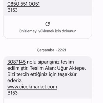Çiçek Market, İnternet Alışverişim Tam Bir Pişmanlıkla Sonuçlandı
