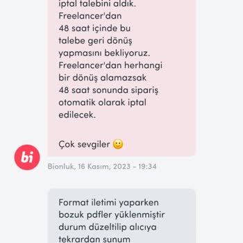 Ernstzunehmende Probleme und Beschwerden über den Service von Karadağ Media bionluk