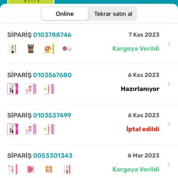 Online Sipariş Watsons Uygulaması