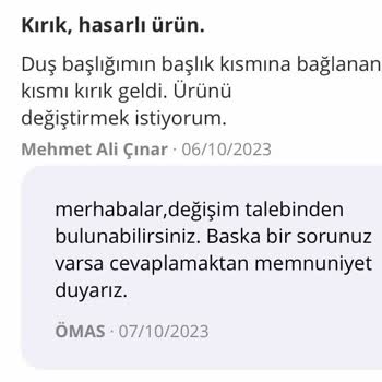 N11 Ve N11 Mağazası Değişim Sorunu
