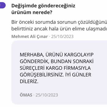 N11 Ve N11 Mağazası Değişim Sorunu