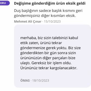 N11 Ve N11 Mağazası Değişim Sorunu