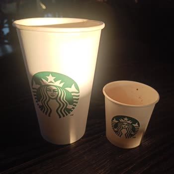 Starbucks Coffee Boş Bardağı Sorun Yapıyor