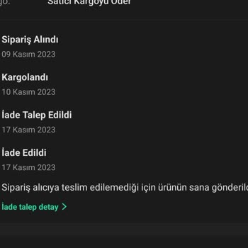 Dolap Sattığım Ürün Kayıp Olmuş.