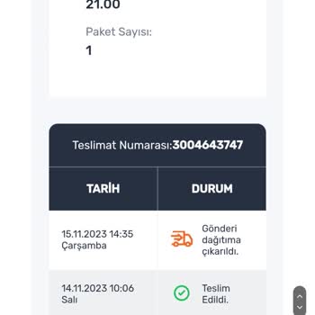 Trendyol Teslimat Süreci Saçmalığı
