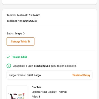 Trendyol Teslimat Süreci Saçmalığı
