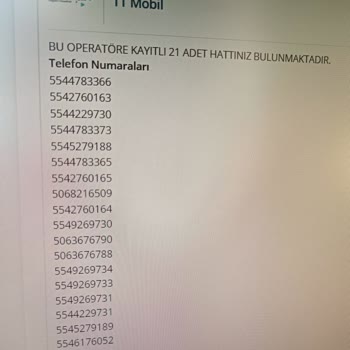Türk Telekom Hatlarla İlgili Her Şeyi