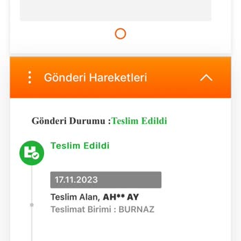 MNG Kargo Teslim Edilmeyen Ürünün Teslim Edildi Yazması