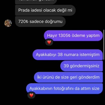 By Merve Kaya Ürünlerimi Geri Göndermeme Rağmen İademi Yapmıyorlar