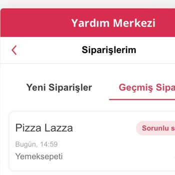 Yemeksepeti Ücret Kartımdan Çekildi Fakat Siparişim Gelmedi