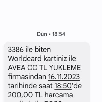 Bimcell Tl Yükledim Tl Hesabıma Düşmedi